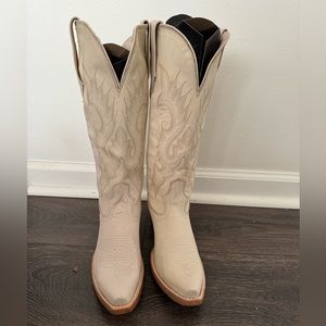 Freebird Woodland cowboy boots cream/beige western